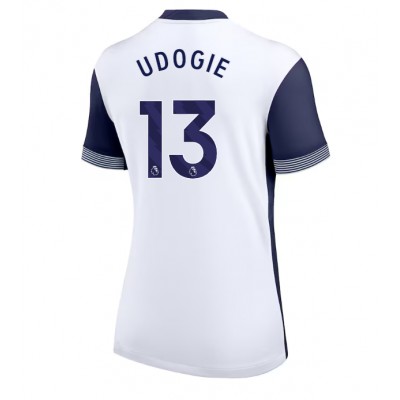 Ženski Nogometni dresi Tottenham Hotspur Destiny Udogie #13 Domači 2024-25 Kratek Rokav Ženski Nogometni dresi Tottenham Hotspur Destiny Udogie #13 Domači 2024-25 Kratek Rokav